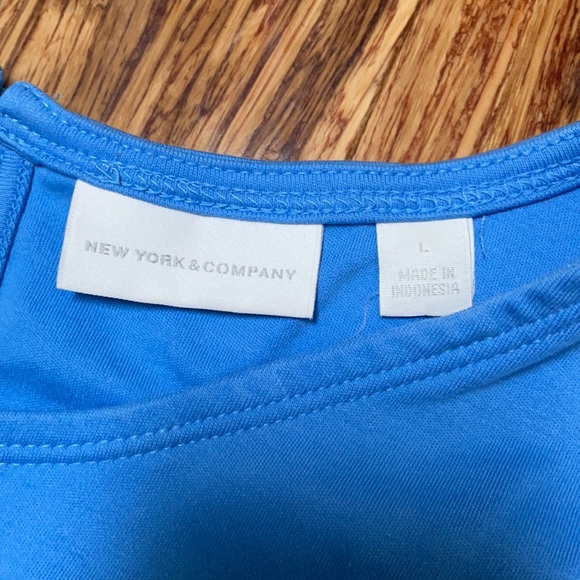 ❌SOLD❌NY&Co cotton color block dress - Picture 3 of 5